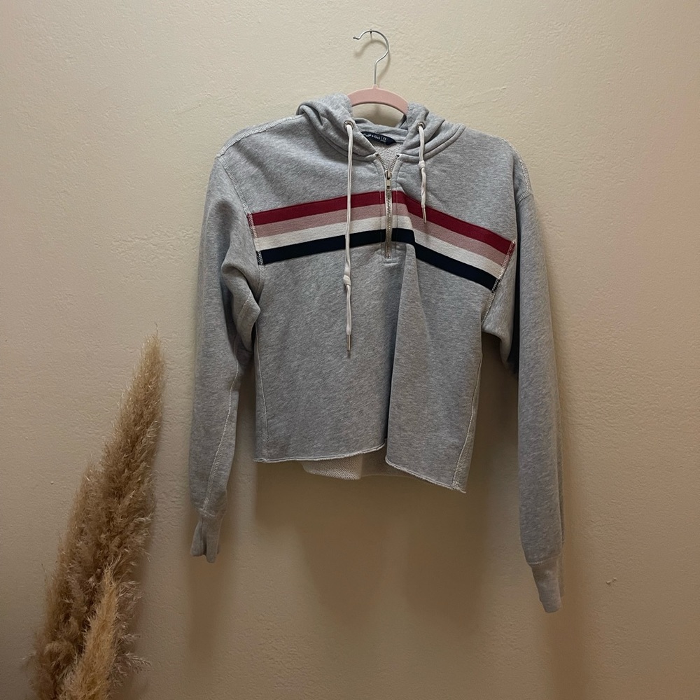 Abercrombie Striped Hoodie